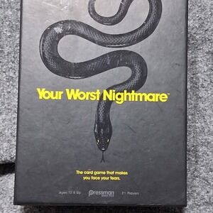 Your Worst Nightmare: The Card Game That‎ Makes You Face Your Fears - NEW SEALED